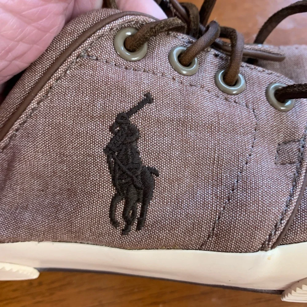 Polo Ralph Lauren Faxon low cut sneakers mens size 9.5